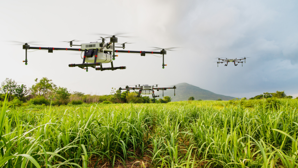 drones na agricultura