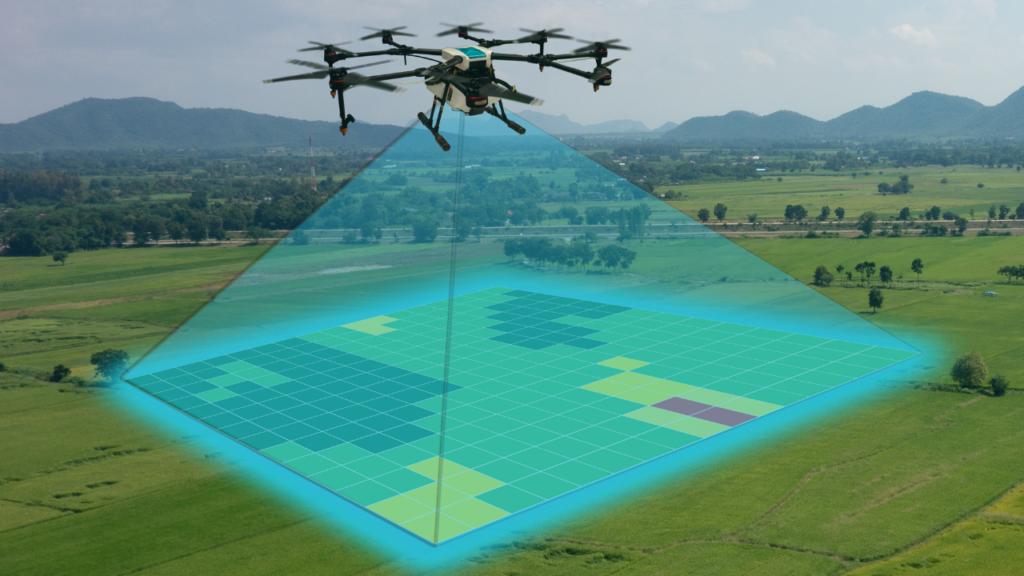 drones na agricultura