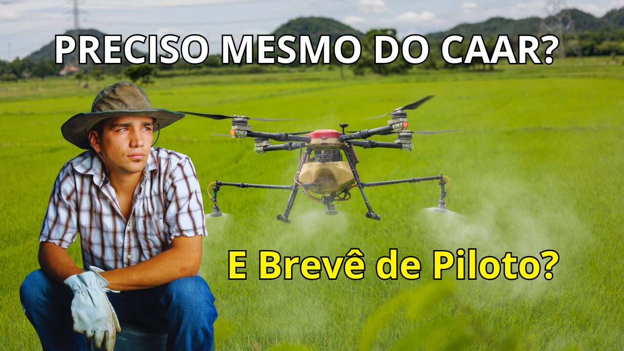 Piloto de Drone Agrícola Passo a Passo