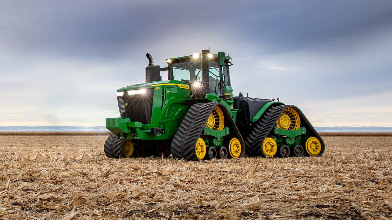 A John Deere anunciou oficialmente o lançamento do trator 9RX 830